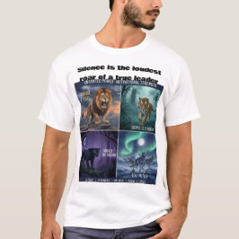 Camiseta Arte de Depredador Motivacional