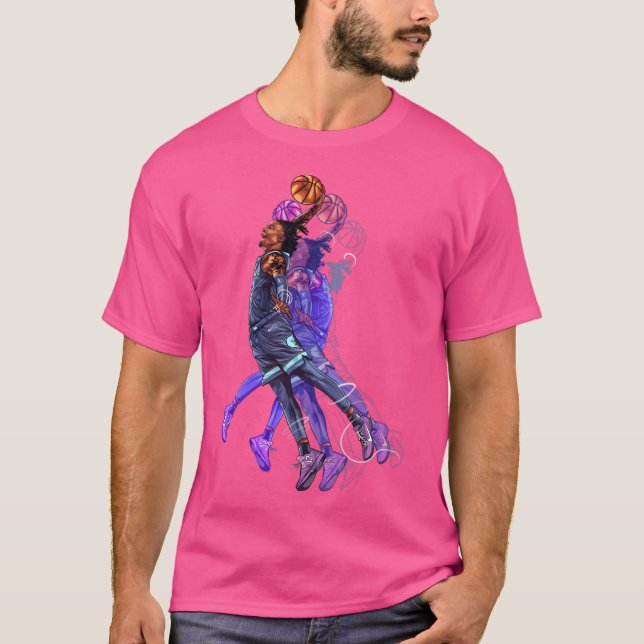 Camiseta Arte de dibujo de Ja Morant (Anverso)