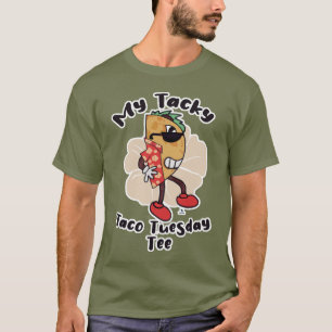 Camiseta Arte de dibujos animados divertidos de Taco Cutre