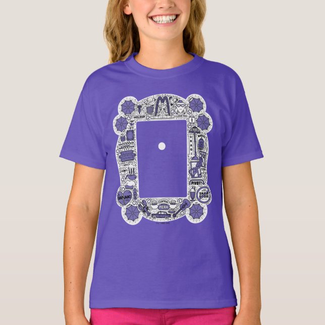 Camiseta Arte de dibujos animados FRIENDS™ (Anverso)
