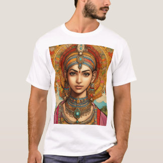 Camiseta arte de diseño de reina
