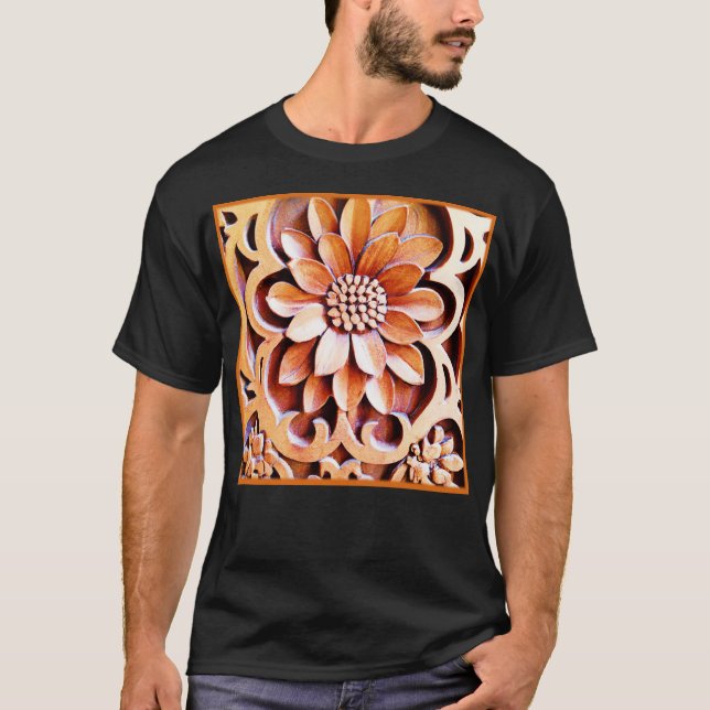 Camiseta Arte de diseño geométrico (Anverso)