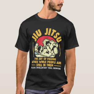 Camiseta Arte de Doblar Ropa BJJ Jiu Jitsu Brasileño MMA