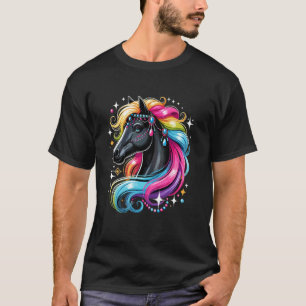 Camiseta Arte de Drag Queen Caballo Drag Queen Orgullo Drag