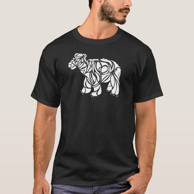 CAMISETA ARTE DE EDDIE ANDERSON: OSO (Anverso)
