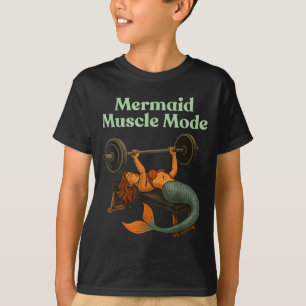 Camiseta Arte de entrenamiento de gimnasio en modo músculo