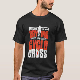 Camiseta Arte de Entusiasta de Bicicletas Cyclocross