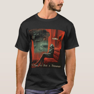 Camiseta Arte de época Es hora de ver a un terapeuta