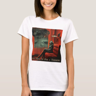 Camiseta Arte de época Es hora de ver a un terapeuta