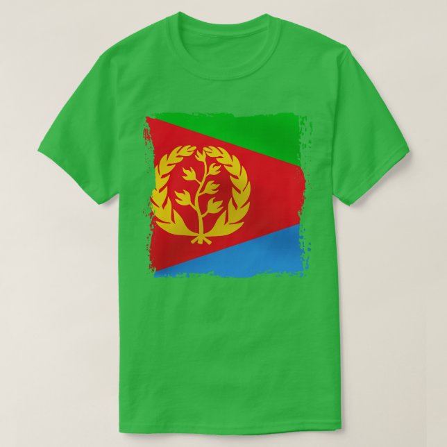 Camiseta Arte de Eritrea (Diseño del anverso)