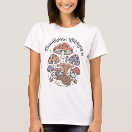 Camiseta Arte de Erizo Lindo Susurros del Bosque
