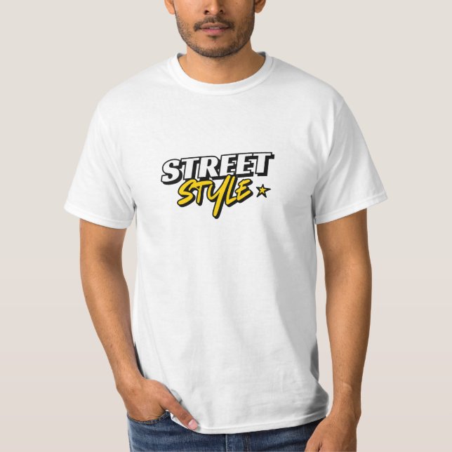 Camiseta Arte de estilo callejero (Anverso)