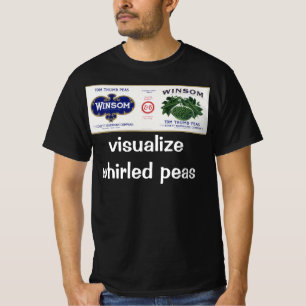 Camiseta Arte de etiqueta de lata de verduras antiguas, gui