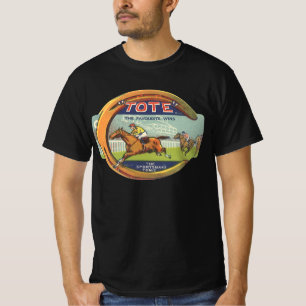 Camiseta Arte de etiqueta de producto vintage, Tote Sportsm