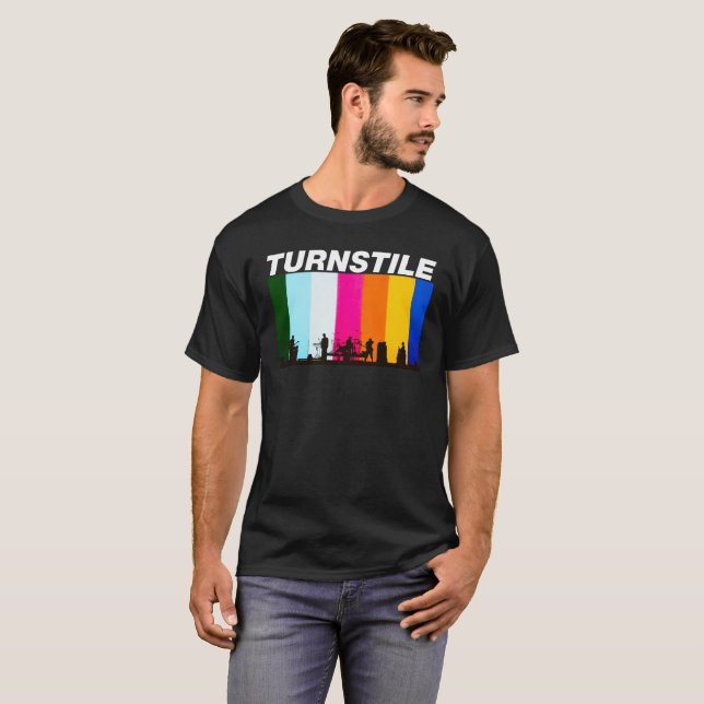 Camiseta --- Arte de fan original de Turnstile (Anverso completo)
