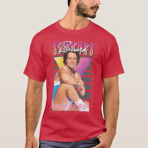 Camiseta arte de fanático de estética de los 80 de Richard 