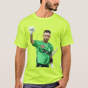 Camiseta Arte de fanático del críquet Glenn Maxwell Melbour