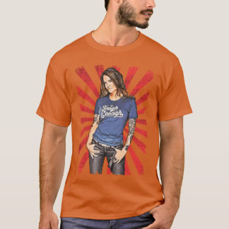 Camiseta Arte de fanático vintage de lucha libre de Lita re