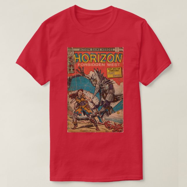 Camiseta Arte de fanáticos de la portada de cómics occident (Diseño del anverso)