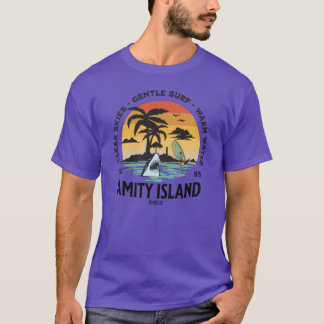 Camiseta Arte de fanáticos de Tiburón vacaciones en la Isla