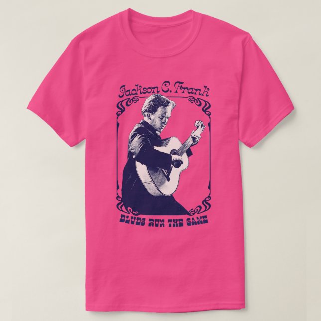 Camiseta Arte de fans de Jackson C Frank (Diseño del anverso)