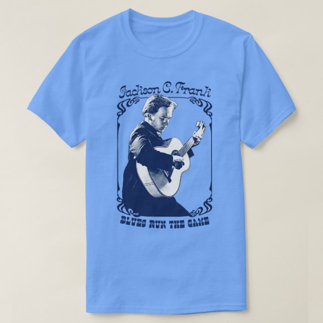 Camiseta Arte de fans de Jackson C Frank (Diseño del anverso)