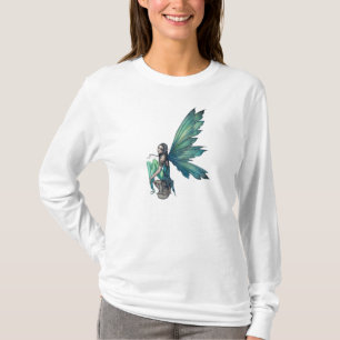 Camiseta Arte de Fantasía de Hada de Sueño de Invierno