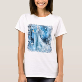 Camiseta Arte de fantasía de reina de nieve - Diosa mística