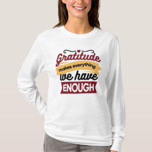 Camiseta Arte de fe y gratitud – Cristiano edificante