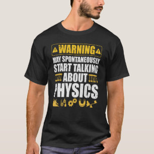 Camiseta Arte De Física Cuta Para Hombres Mujeres Profesora