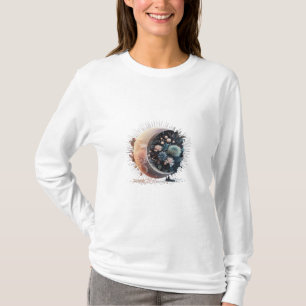 Camiseta Arte de flores