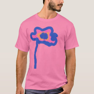 Camiseta Arte de flores abstractas para llevar