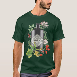 Camiseta Arte de flores gin de Escocia