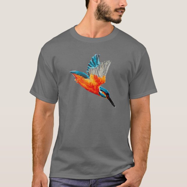 Camiseta Arte de Flying Kingfisher (Anverso)