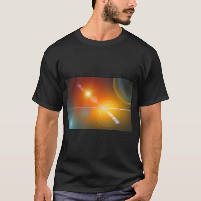 Camiseta Arte De Fondo Elegante (Anverso)