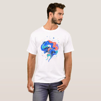 Camiseta Arte de forma cerebral neurodivergente