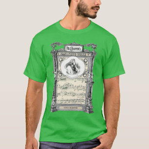 Camiseta Arte de Frederick Chopin Polonaise 