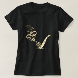 Camiseta Arte de fumar en pipa (Vintage)