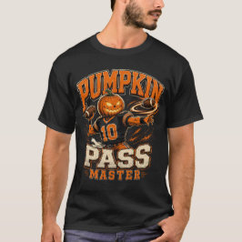 Camiseta Arte de Fútbol de Halloween Maestro de la Calabaza