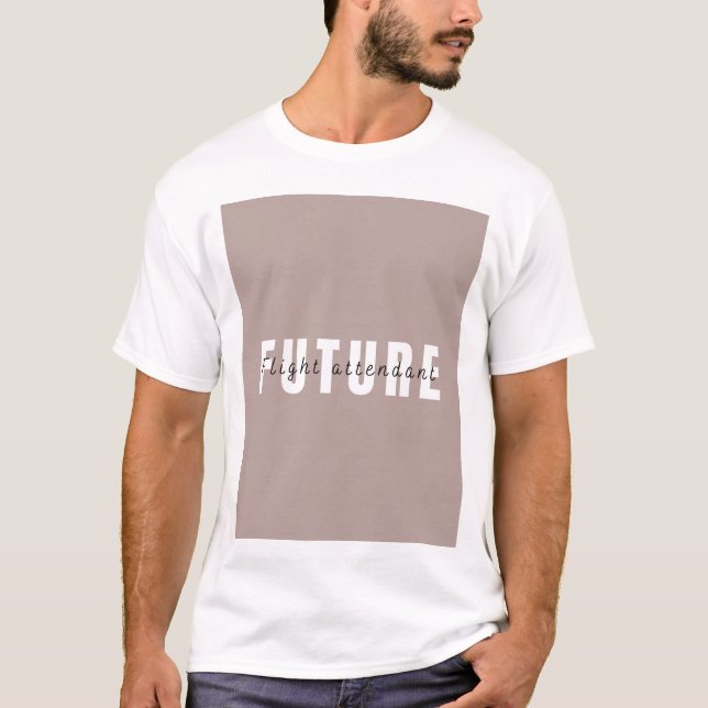Camiseta Arte de futuro agradable (Anverso)