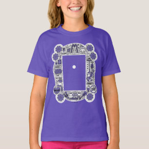 Camiseta Arte de garabatos enmarcados de FRIENDS™
