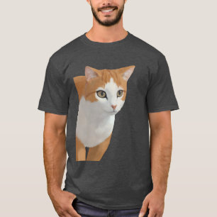 Camiseta Arte de gato ginger adorable