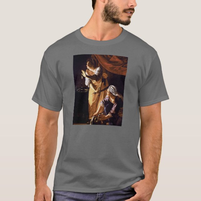Camiseta Arte de Gentileschi de la artemisia (Anverso)