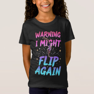Camiseta Arte de gimnasia artística para Chicas, niños, gim