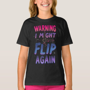 Camiseta Arte de Gimnasia Lindo para Niñas, Niños, Mujeres,