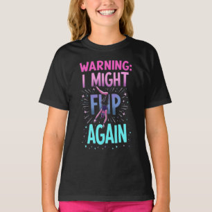 Camiseta Arte de Gimnasia Lindo para Niñas, Niños, Mujeres