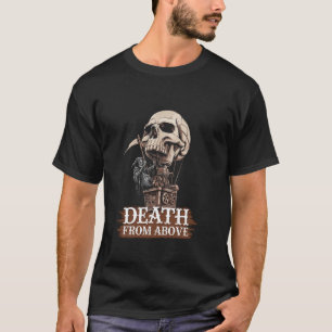 Camiseta Arte de Globo Aerostático de la Muerte Segadora so