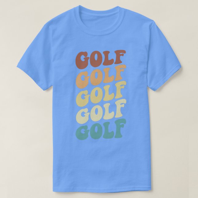 Camiseta Arte de golf (Diseño del anverso)
