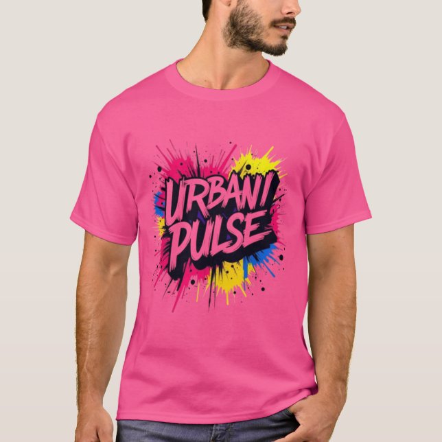 Camiseta Arte de graffiti urbano (Anverso)