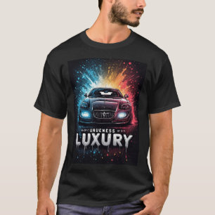 Camiseta Arte de grafiti Neon Power de automóvil deportivo 